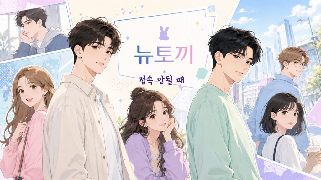 뉴토끼-접속-안될-때